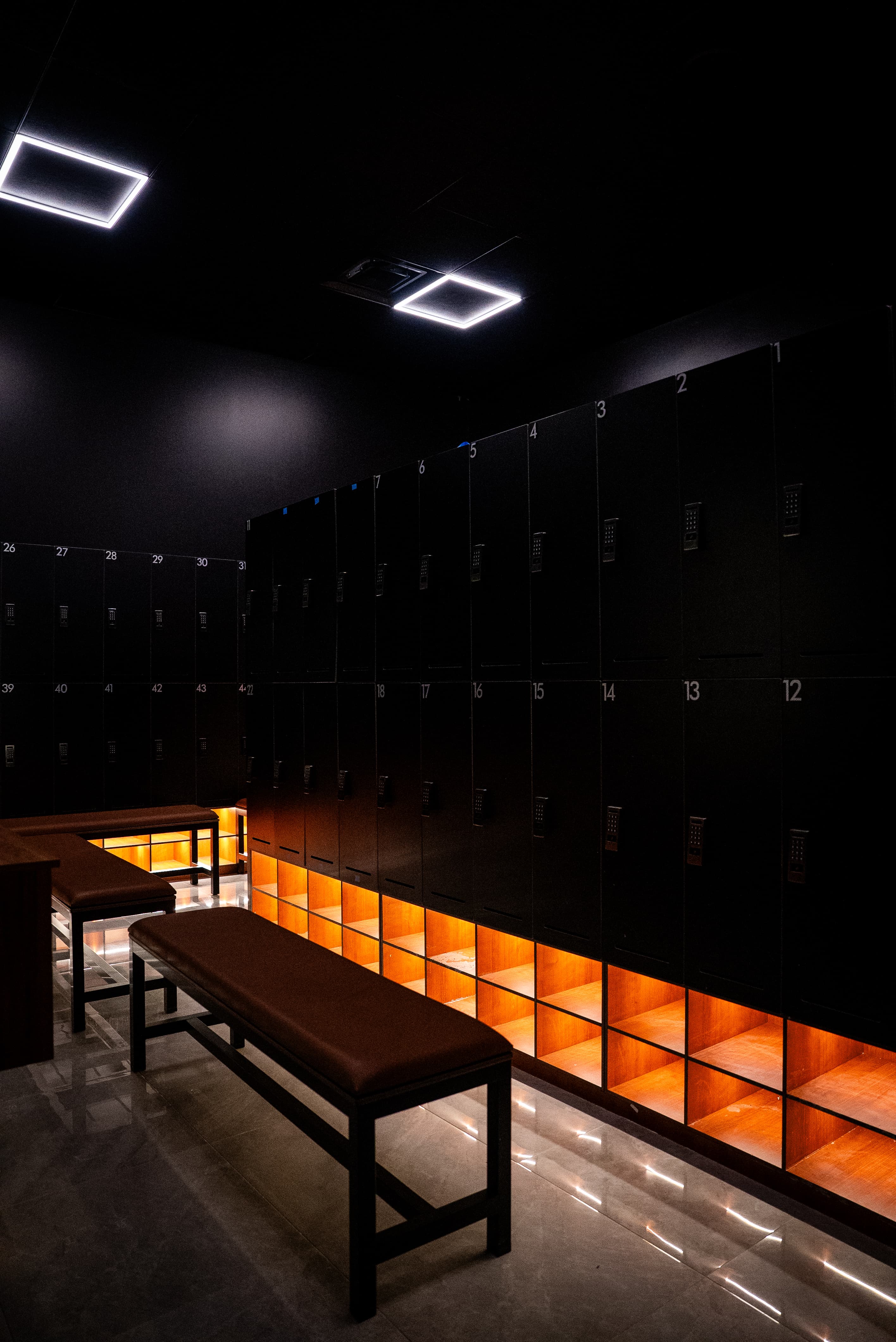 ALFA Club locker rooms